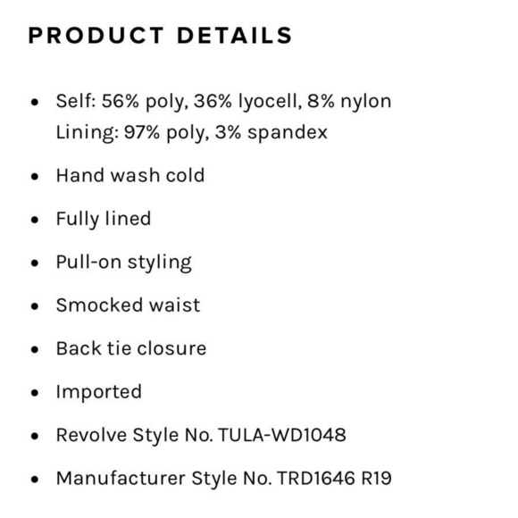 Revolve Tularosa Augustine Dress Women’s Navy Ruffle Puff Sleeve Mini Cocktail - Picture 2 of 10